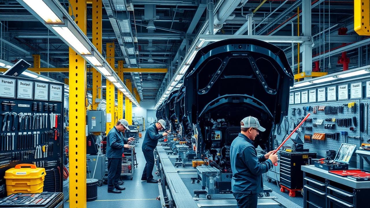 Imagem do artigo "Controle de Ferramentas na Indústria Automotiva: Lean Manufacturing" - EasyTool Blog